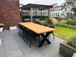 Comfortabele stapelbare kuipstoel Zwart Ava