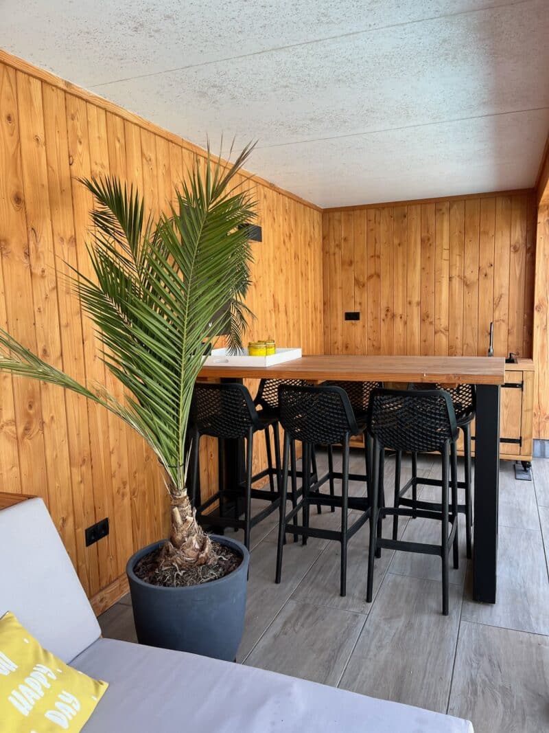 Bartafel 6 personen