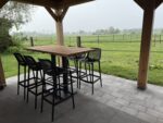 Bartafel Mido | Barset | Buitentafel | Midden Poot Staal | Douglas