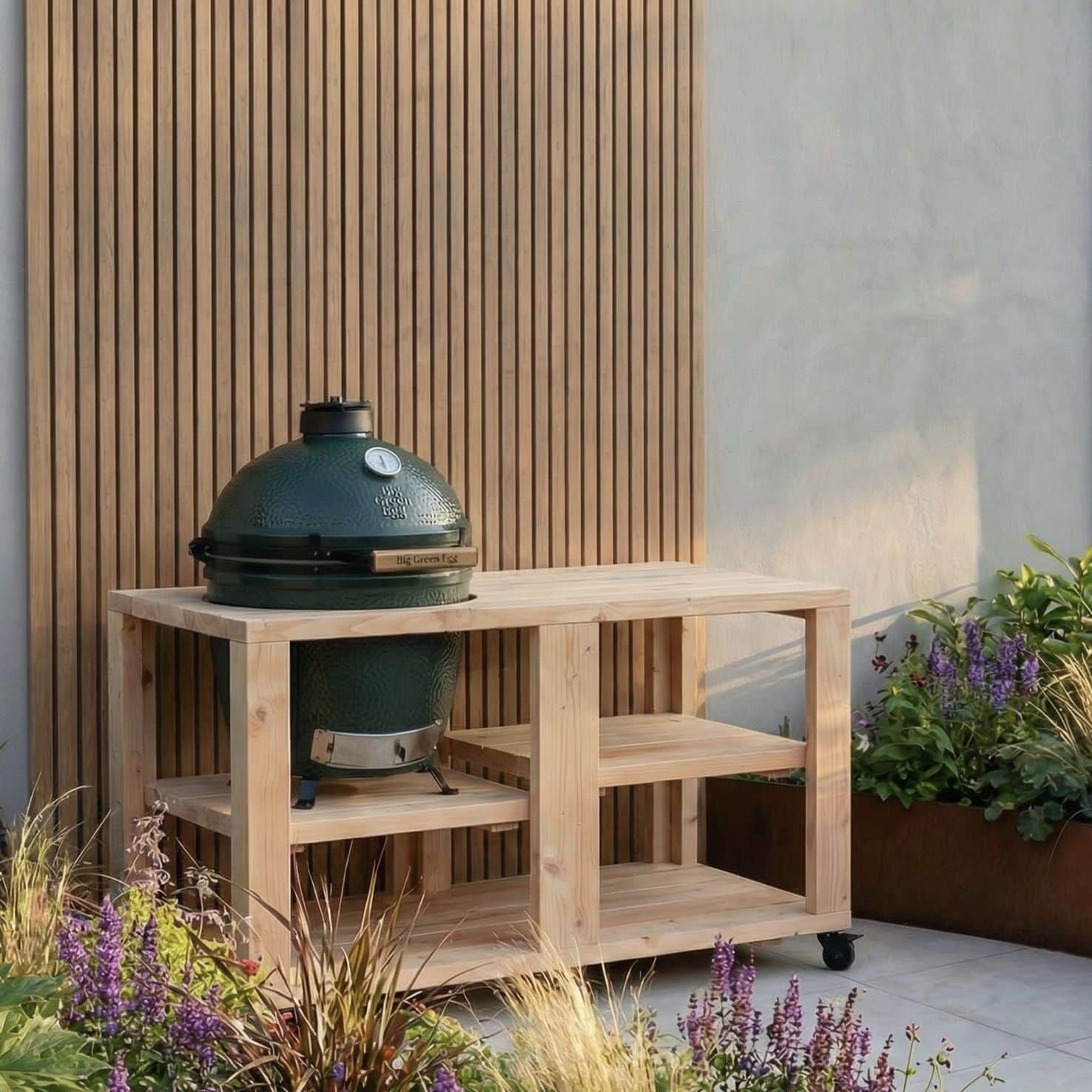 Barbecue tafel Boston Buitenkeuken Kamado