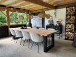 Overkapping inspiratie tuintafel U poten