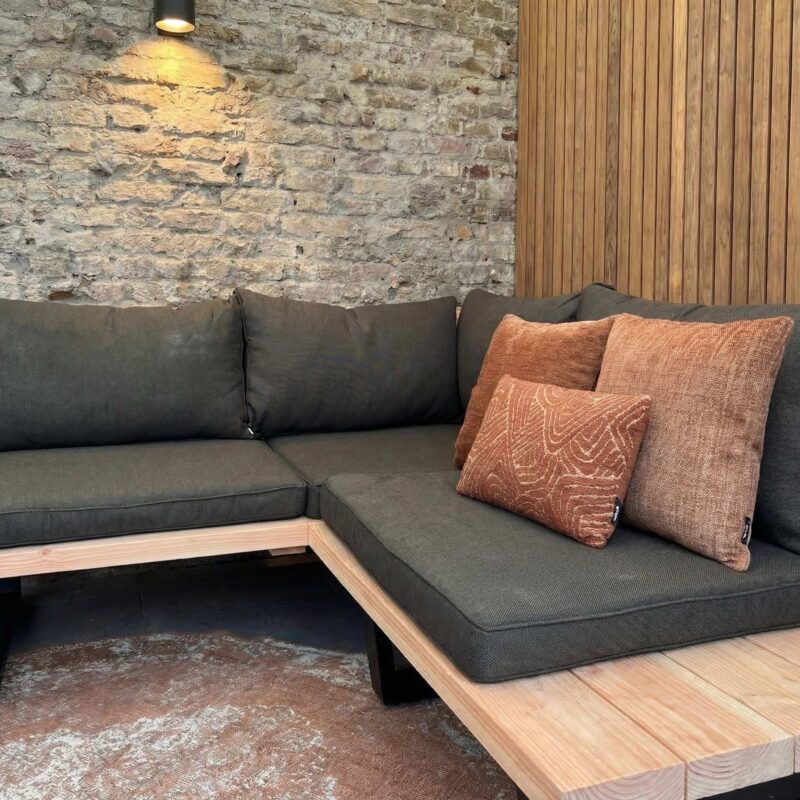 Loungeset met bijzetruimte Douglas 3 personen