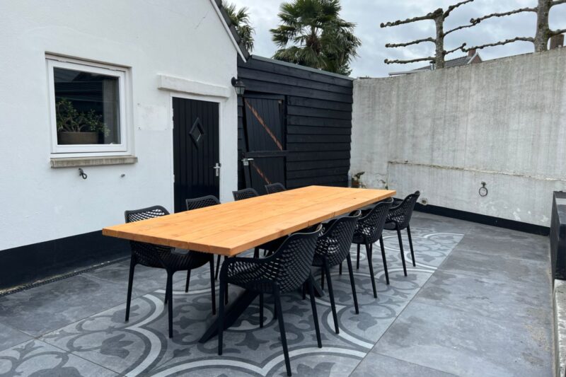 Tuinset matrix onderstel 8 personen