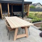 Tuintafel Douglas A poot 240cm houten A poot (3) 3