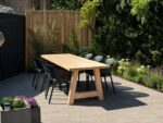 Tuintafel Douglas Amy A poot hout 6 personen