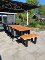 Tuintafel Grassland Beige
