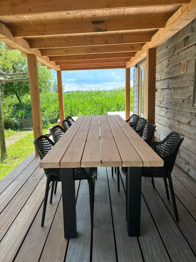 Tuintafel Douglas Rechte poten N poten Tuinontwerp terras inspiratie3