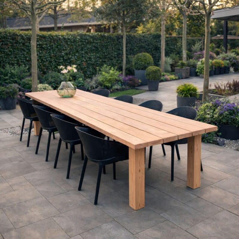 Tuintafel Novi | Buitentafel | N Poten Hout | Douglas Hout