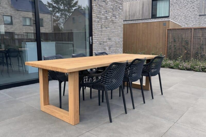 Tuintafel Umi | Buitentafel | U Poten Hout | Douglas Hout 5 2