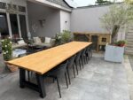 Tuintafel 12 personen A poten Tuinstoelen Senna