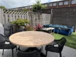 Tuintafel Rond | Stel zelf samen | Douglas hout