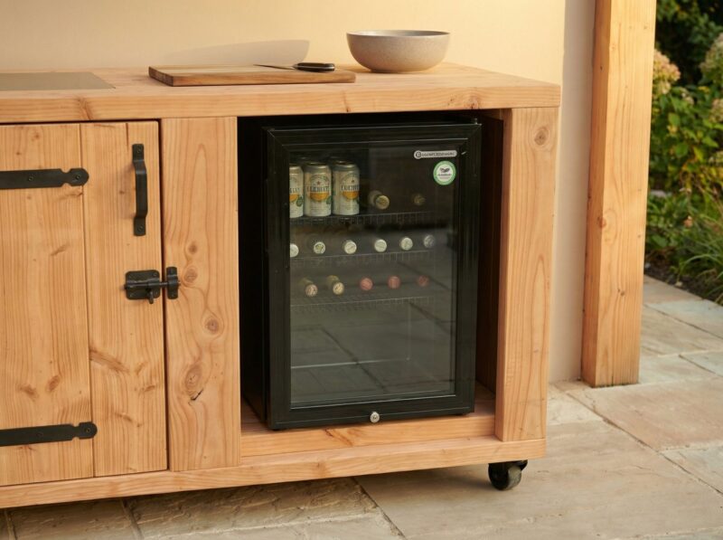 Dallas buitenkeuken douglas met koelkast