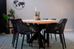 Tuintafel Douglas Matrix Ovaal Behandeld