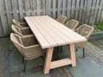 Tuintafel Douglas A poot Hout 6 personen 240cm4