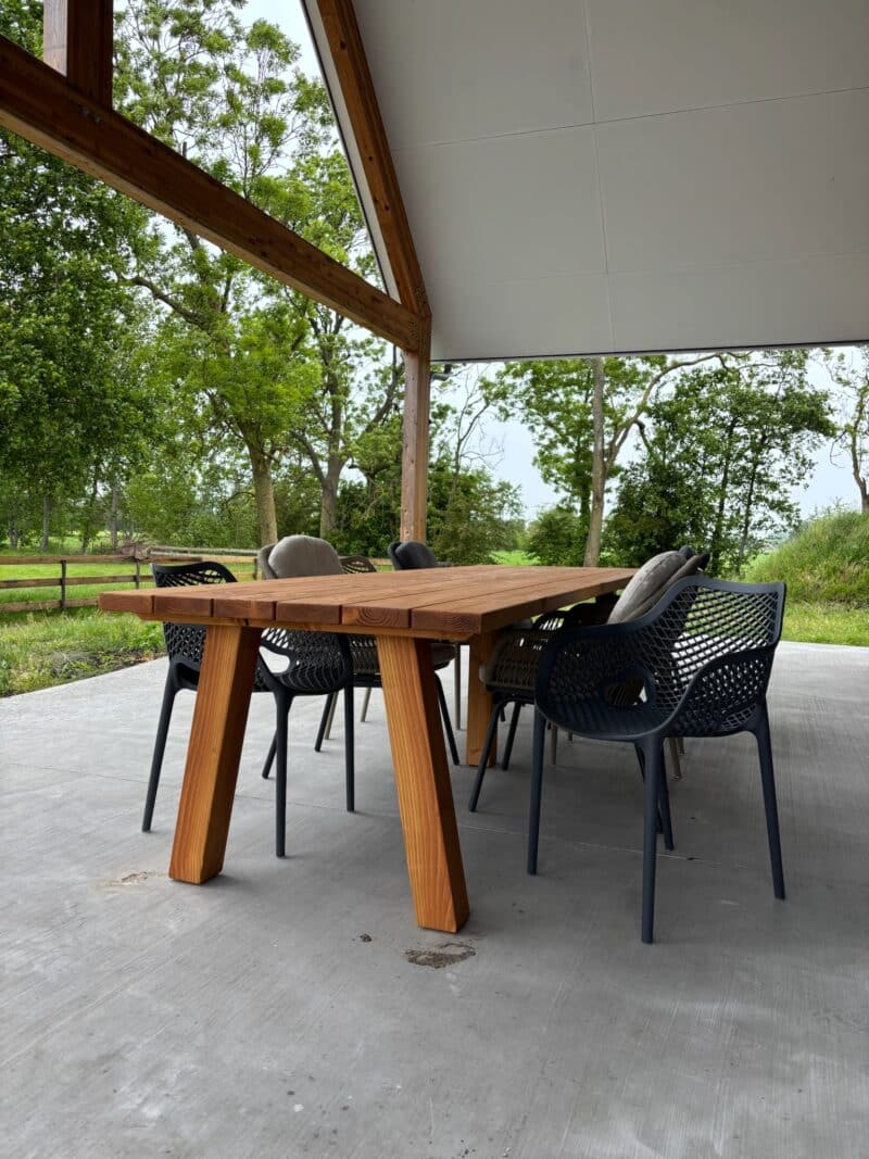Tuintafel Stel Zelf Samen | Douglas | Houten poten
