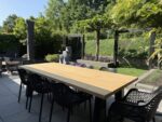Tuintafel A poten Iroko