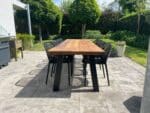 Tuinset 8 personen a zonder ligger