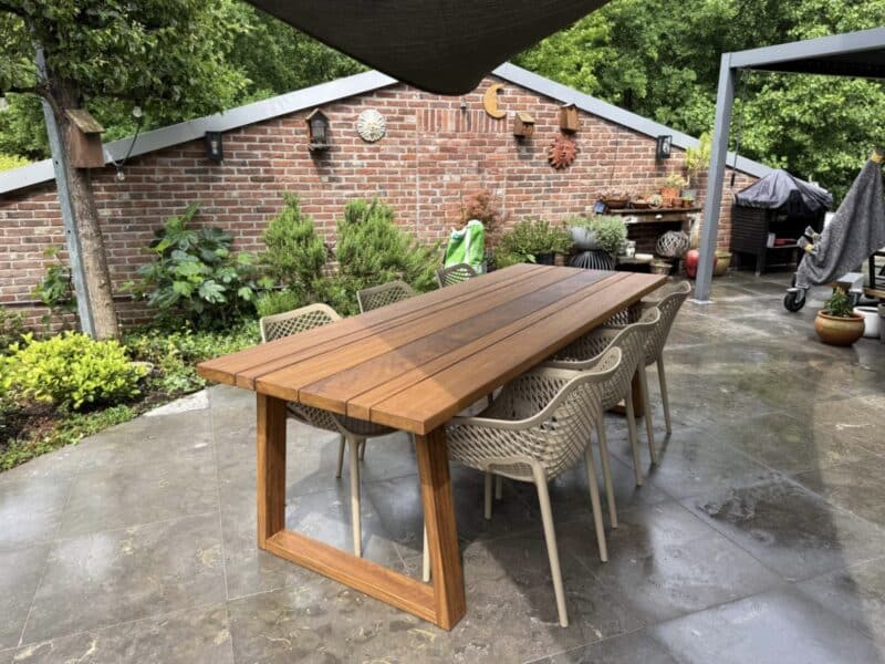 Rechthoekige Tuintafel Iroko | Houten trapezium poten.jpg1.jpg Rechthoekige Tuintafel Iroko | Houten trapezium poten.jpg.jpg Rechthoekige Tuintafel Iroko | Houten trapezium poten.jpg