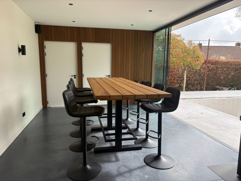 Bartafel Iroko Middenpoot Behandeling Grassland Beige Rubio20