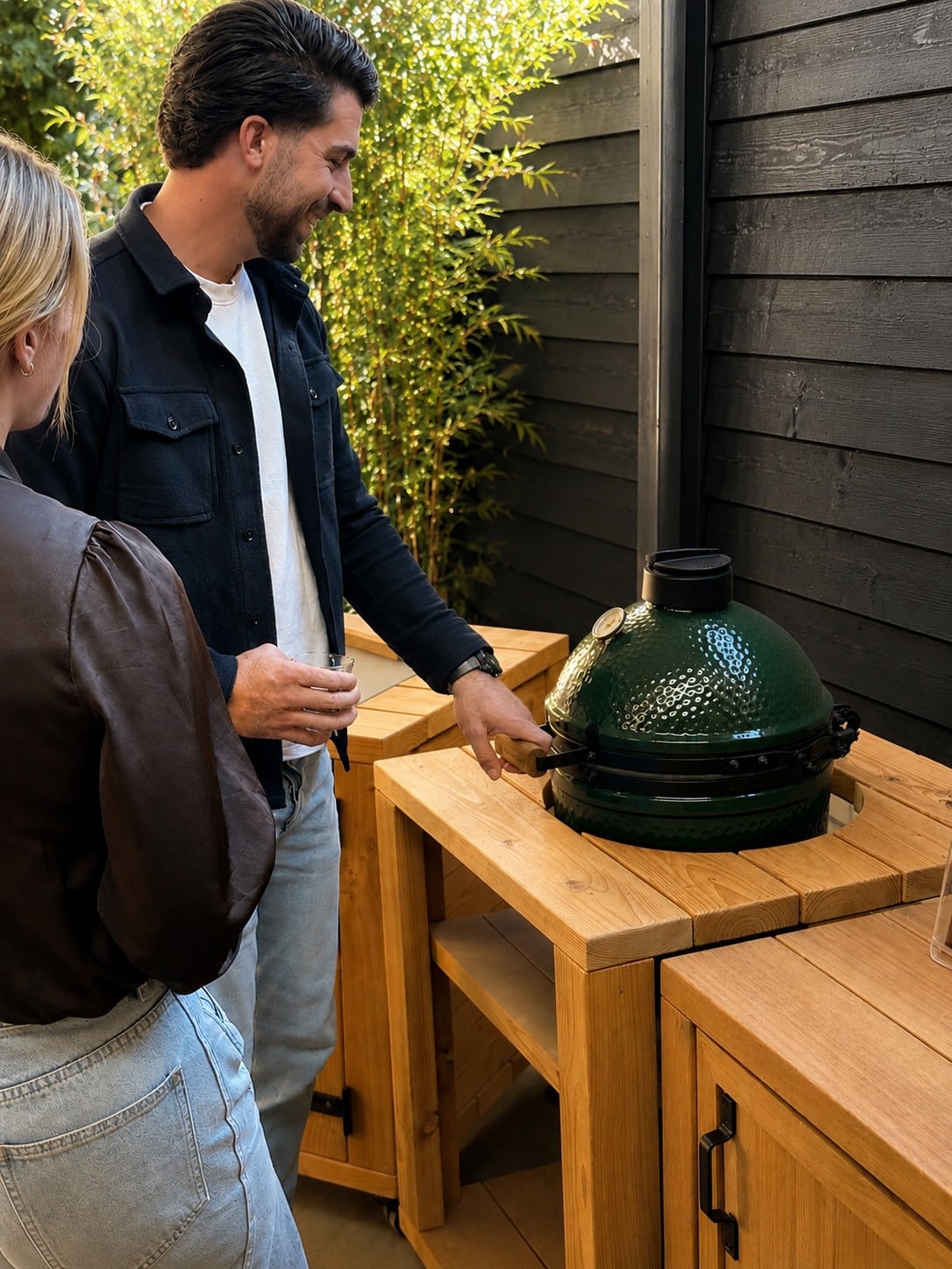 Buitenkeuken samenstellen
